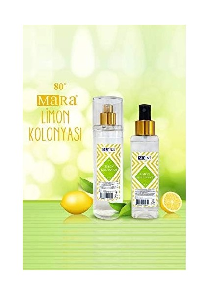 Mara Kozmetik Fresh Limon Kolonyası 150 ml fiyatları