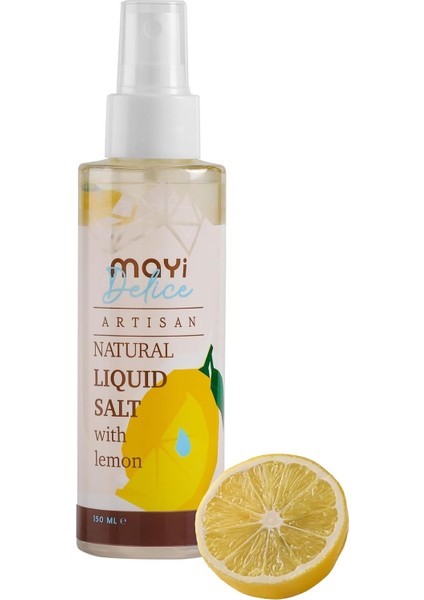 Mayi Tuz Artisan Limonlu Sıvı Tuz 150 ml fiyatları