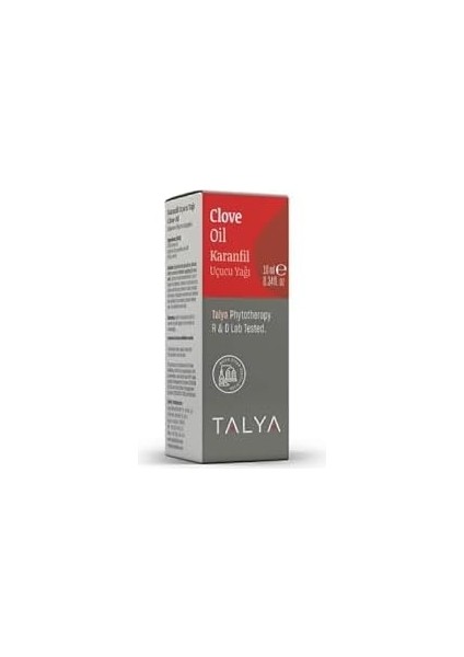 Talya Karanfil Uçucu Yağı, (Clove Essential OIL),%100 Saf ve Doğal, Bitkisel Aromaterapi Yağı, 10 ml fiyatları