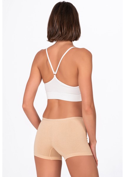 Kadın Likralı Süprem Boxer Ten | Kompedan K0412 fiyatları