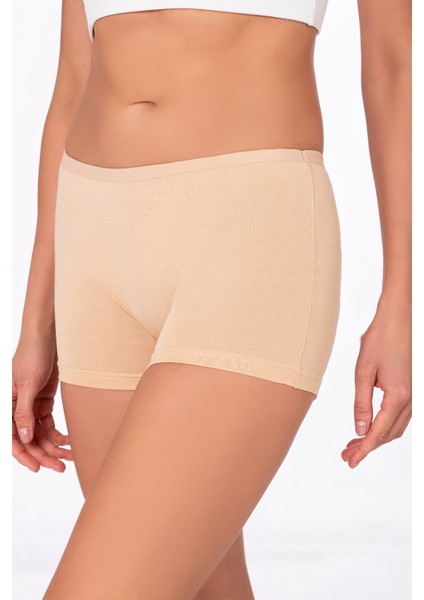 Kadın Likralı Süprem Boxer Ten | Kompedan K0412 modelleri