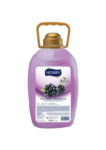 Hobby Sıvı Sabun Böğürtlen 3000 ml