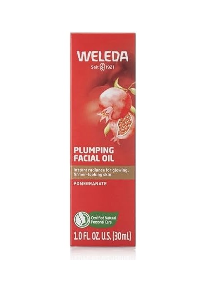 Weleda Yüz Bakımı Dolgunlaştırıcı Yağ, 1 Sıvı Ons, Nar Özü ve Aloe Veralı Bitki Zengin Nemlendirici modelleri