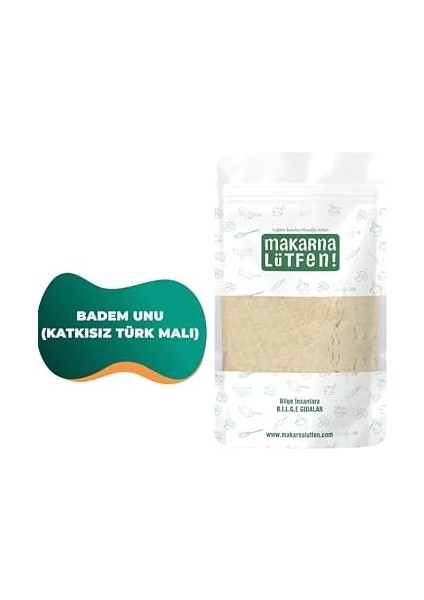 Makarna Lütfen! Badem Unu Katkısız 200 gr