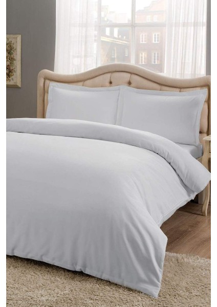 60179217 Basic Nevresim Takımı, Çift Kişilik, Gri, Gündelik,
