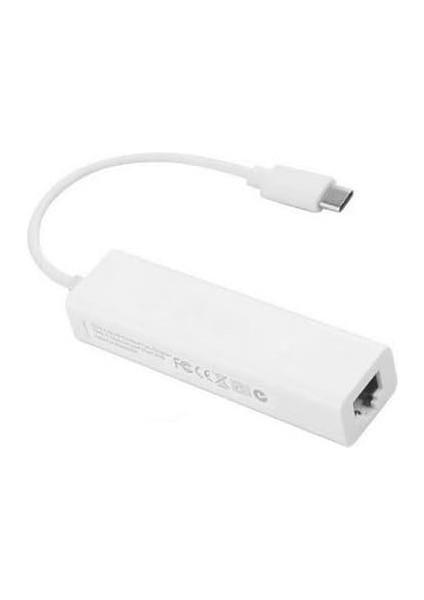 USB 3.1 Type C To Ethernet Çevirici Dönüştürücü Adaptör