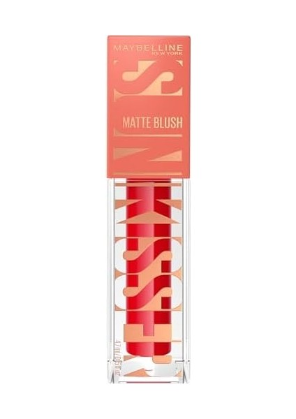 Maybelline New York Sunkisser Hazy Matte Likit Allık - 36 Spicy Red