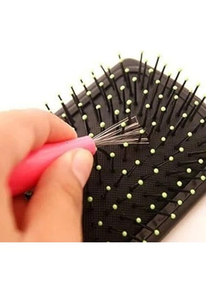 Busstier Ince Tel Uçlu Fırça Tarak ve Fırça Temizleyici Alet, Saç Temizleme Için Pratik Çözüm modelleri