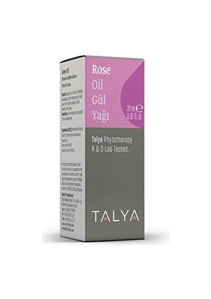 Talya Gül Yağı (Rose Oil), 20 ml