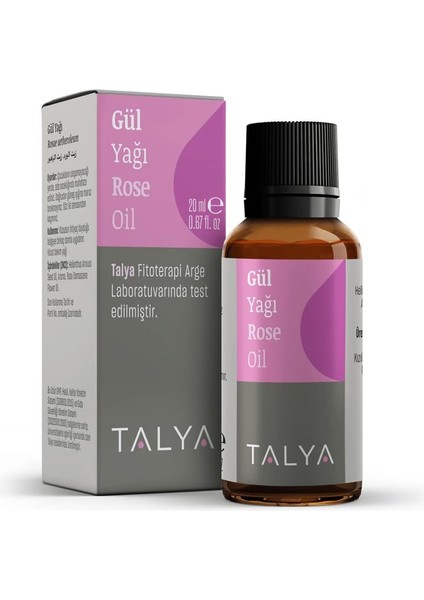 Talya Gül Yağı (Rose Oil), 20 ml modelleri