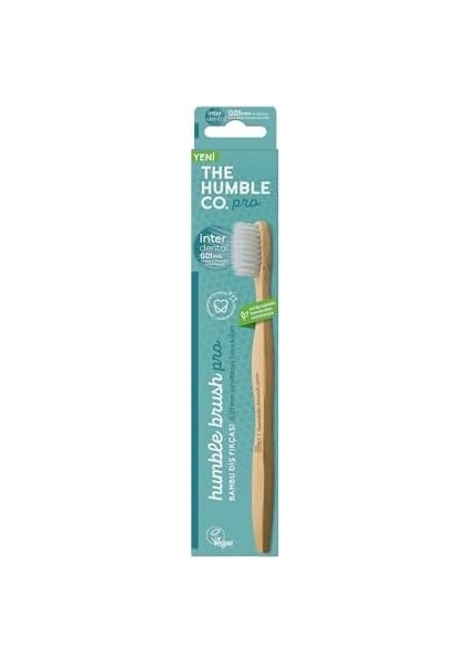 The Humble Co. Brush Pro Lıne Yetişkin Soft Beyaz 0.01 Inceltilmiş Süper Fırça Kılları Ile Etkin Temizlik fiyatları