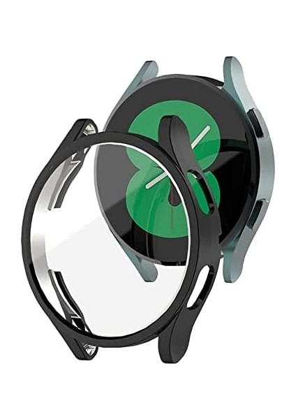 Galaxy 5 Pro 45MM Için Kılıf Ekranı Tam Kaplayan 360 Full Round Soft Silicone Siyah [galaxy 5 Pro 45MM ile Uyumlu Kılıf - Siyah] modelleri