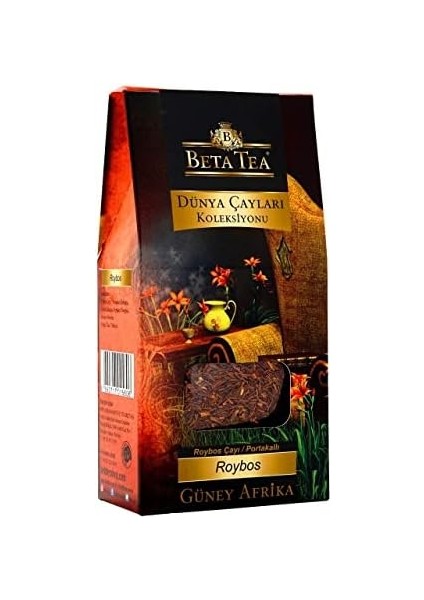 Beta Portakallı Rooibos (Güney Afrika Çayı) Dünya Çayları Koleksiyonu 50 gr fiyatları