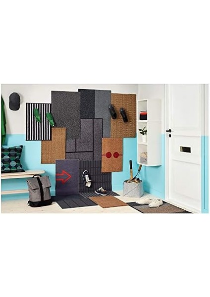 Sindal Kaymaz Paspas Kapı Önü Paspası 50X80 cm modelleri