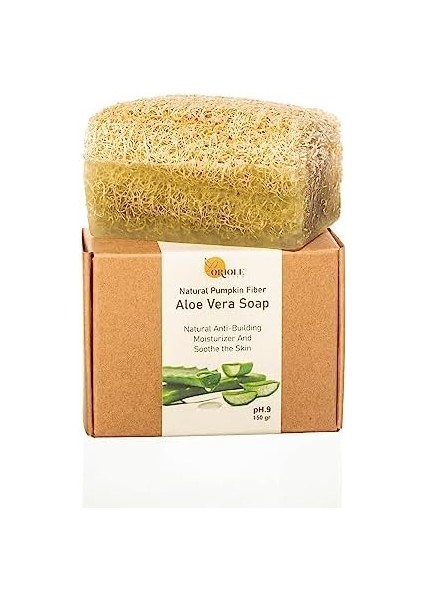 Oriole Life Doğal Kabak Lifli Aloe Vera Sabunu - Cilt Kuruluğu Karşıtı, Besleyici, Nemlendirici Yüz ve Vücut Sabunu 150 Gr. fiyatları