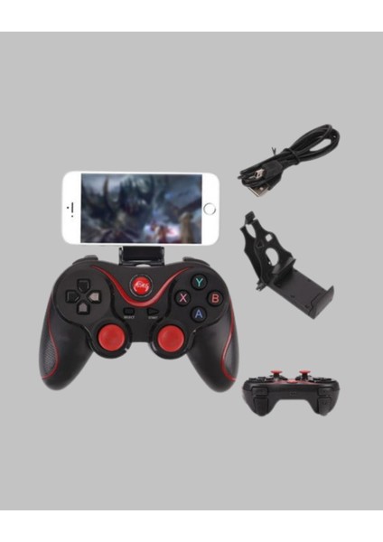 Bluetooth Kablosuz Oyun Kumandası – Android Ios Pc Uyumlu - CHT3458-8856 modelleri