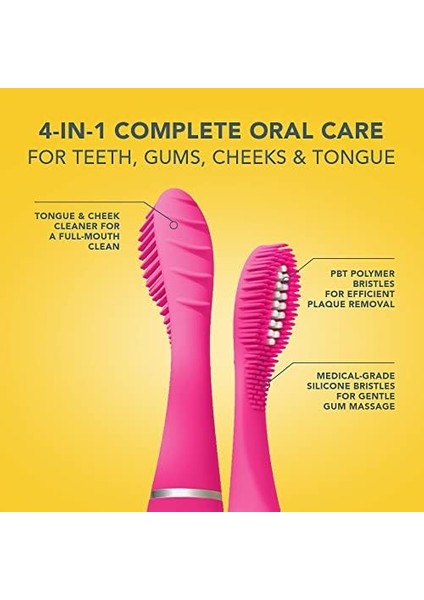Foreo Issa Mini 3 Şarjlı Diş Fırçası, Wild Strawberry