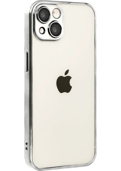 Apple iPhone 15 Lensli Silikon - Titan GRI-(5796) - CHT1373-2983