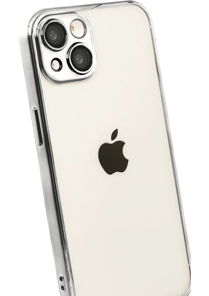 Apple iPhone 15 Lensli Silikon - Titan GRI-(5796) - CHT1373-2983 modelleri