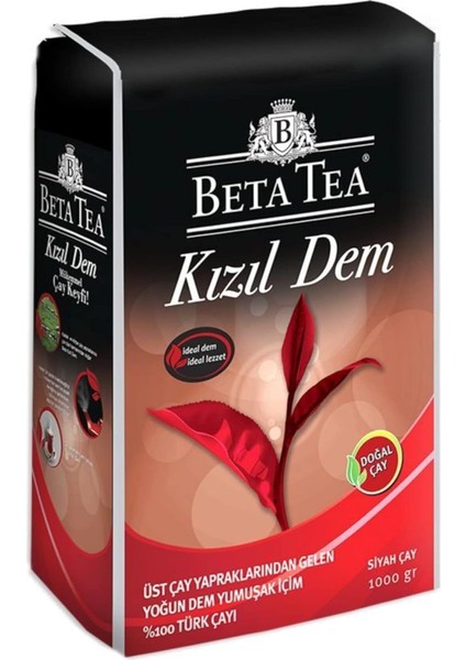 Beta Kızıl Dem Türk Çayı 1000GR fiyatları