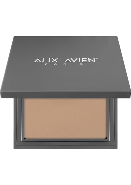Alıx Avıen Kompakt Pudra - 12 Saate Kadar Kalıcılık - Soğuk-Nötr Cilt Alt Tonu - Compact Powder 11 Caramel