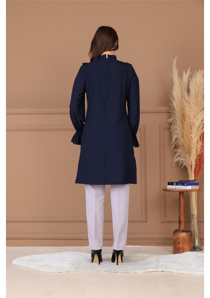 Asel Tesettür Takım Lacivert ELB82 fırsatları