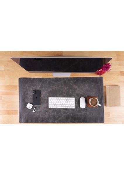 Deri Masa Matı 91*48CM VS4EF Gri fiyatları