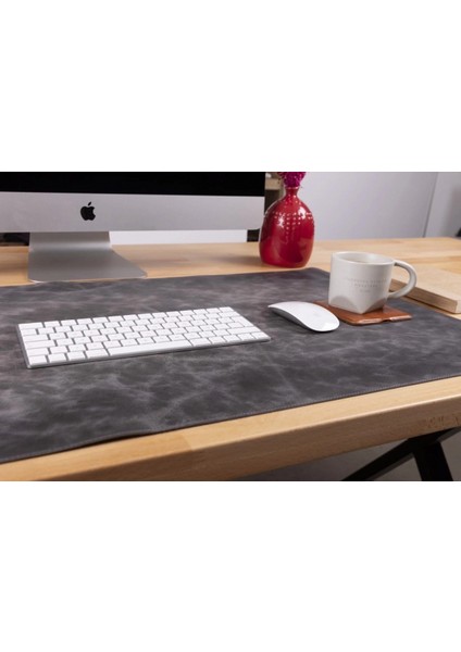 Deri Masa Matı 91*48CM VS4EF Gri modelleri