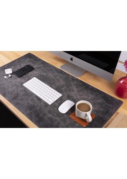 Deri Masa Matı 91*48CM VS4EF Gri indirimleri