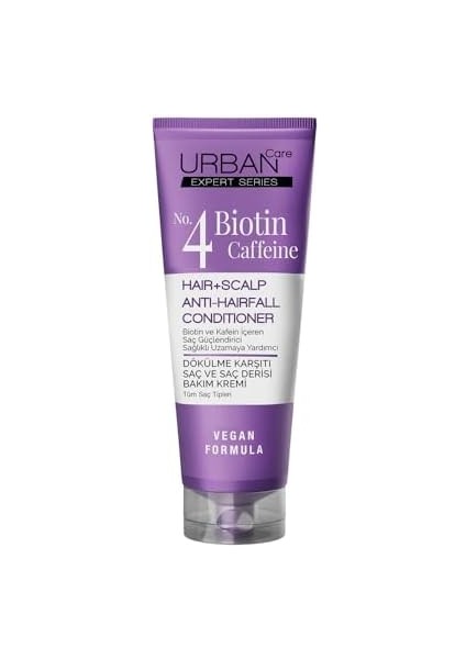 Urban Care Biotin ve Kafein Içeren, Saç Kökü Güçlendirici Saç Derisi Bakım Kremi 200 ml 8680690703782