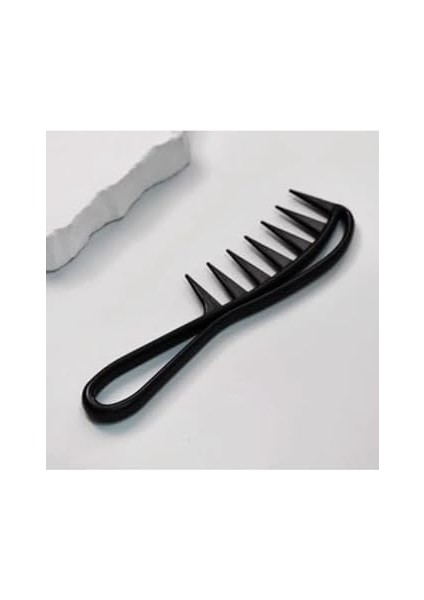 Gaman Kadın-Erkek Saçı Şekil Verme Tarağı - Profesyonel Tarak - Saç Açıcı Tarak Geniş Dişli 19CM Siyah fiyatları