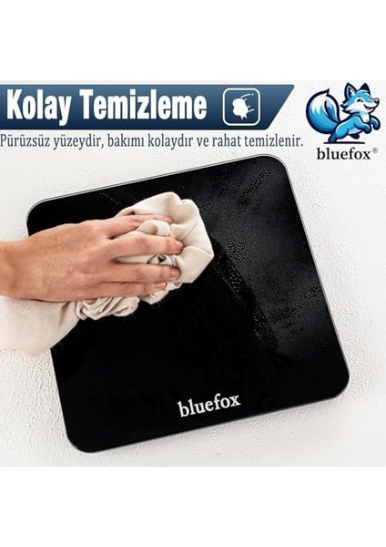 Bluefox Dijital Banyo Tartısı - 180 kg Kapasite Baskül, Büyük LED Ekran, Temperli Cam Yüzey, Hassas Ölçüm, Step-On Teknolojisi, Enerji Tasarrufu, Modern ve Minimalist Tasarım, 3 Yıl Garanti modelleri