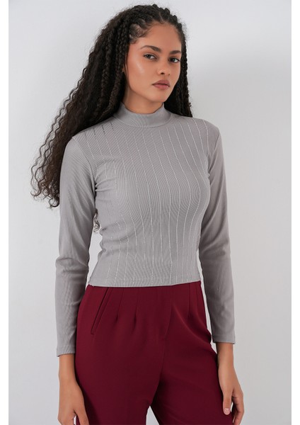 922 Taşlı Body - Gri fiyatları