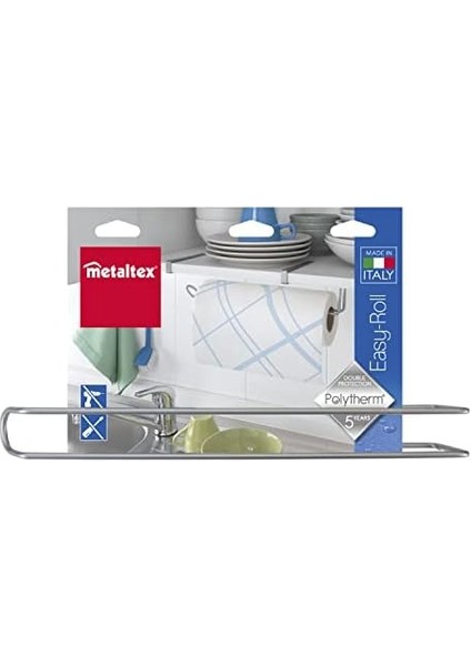 - Mutfak Rulo Askısı, Polytherm Kaplama, Gri modelleri