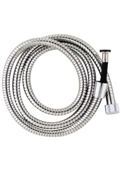 5 Fonksiyonlu Yüksek Basınçlı Duş Başlığı Yapışkanlı Mafsal Hortum Duş Seti, Siyah, 150 cm (Krom) modelleri