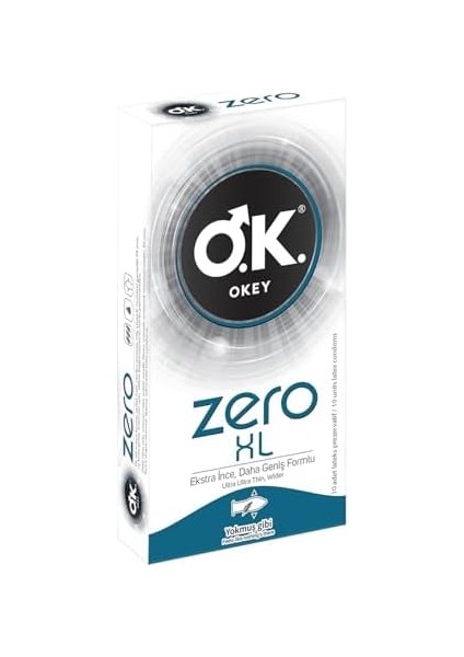Okey Zero Xl 10’lu Prezervatif