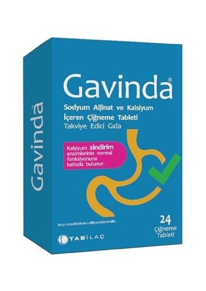 Gavinda 24 Çiğneme Tableti 83636 modelleri