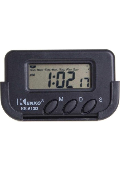 KK-613D Küçük Masa-Araba Saati-Alarm-Kronometre
