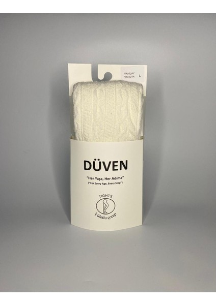 3'lü Paket Carina Cotton Pamuklu Desenli Vanilya Kadın Külotlu Çorap fiyatları