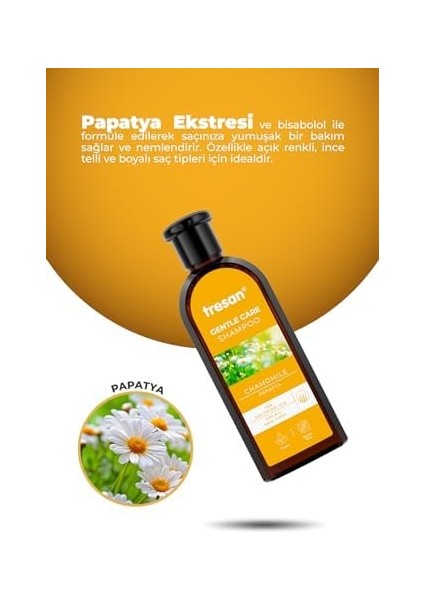 Tresan Papatya Özlü Şampuan Her Saç Tipi Için 300 ml modelleri