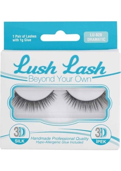 Lush Lash 3D Ipek Kirpik Dramatic LU-628