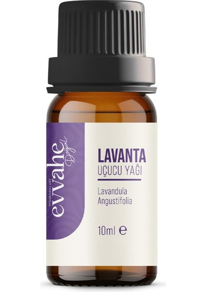Evvahe Doğal Uçucu, Lavanta, Yağı, (10, Ml)