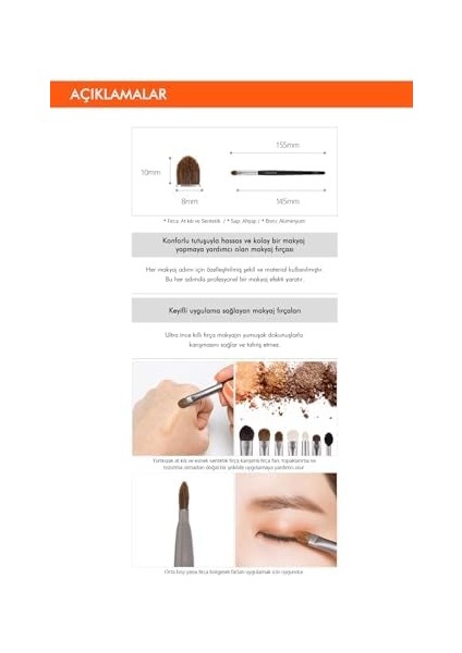 Mıssha Far Fırçası Artistool Shadow Brush NO:303 fiyatları