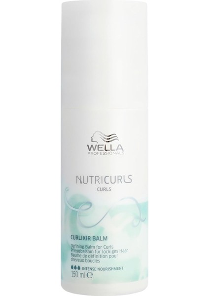 Wella Professionals Nutricurls Curlixir Bukle Belirginleştirici Balsam 150 ml fiyatları