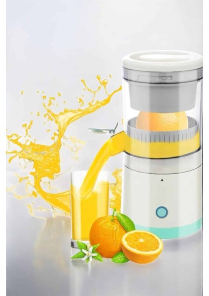 Meyve Sıkacağı USB Şarjlı Taşınabilir Çift Bıçaklı Güvenlik Kilidi - CHT2039-9448 indirimleri