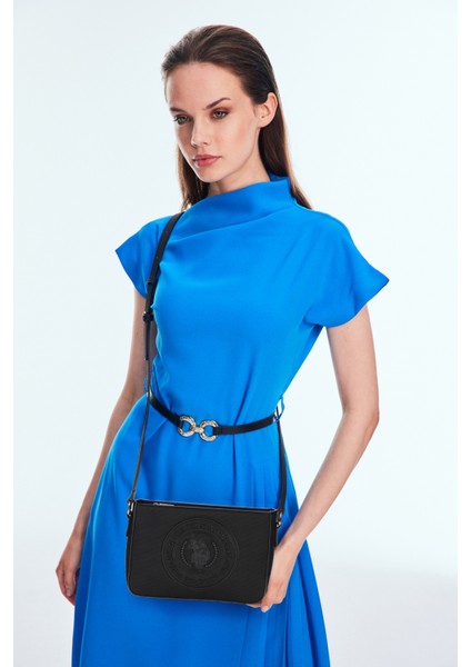 Siyah Kadın Çapraz Çanta