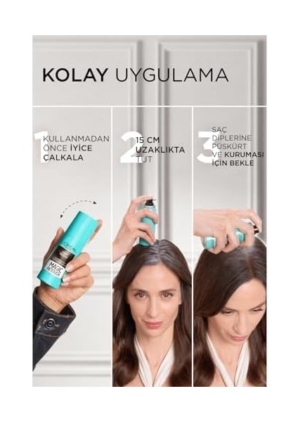 L'oréal Parıs Magic Retouch Beyaz Saçlar Için Kapatıcı Sarı Saç Spreyi 75 ml fiyatları