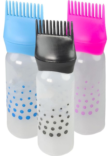 Selenica Taraklı Saç Boyama Şişesi Saç Bakım Yağı Uygulama Tarağı Saç Dip Boyası Uygulama Şişesi modelleri