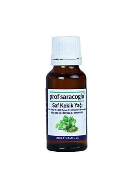 Prof SARACOGLU%100 Saf Kekik Yağı 20ML