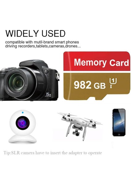 1 TB Micro Sd Hafıza Kartı(982 GB Gerçek Kullanım Alanı) fiyatları